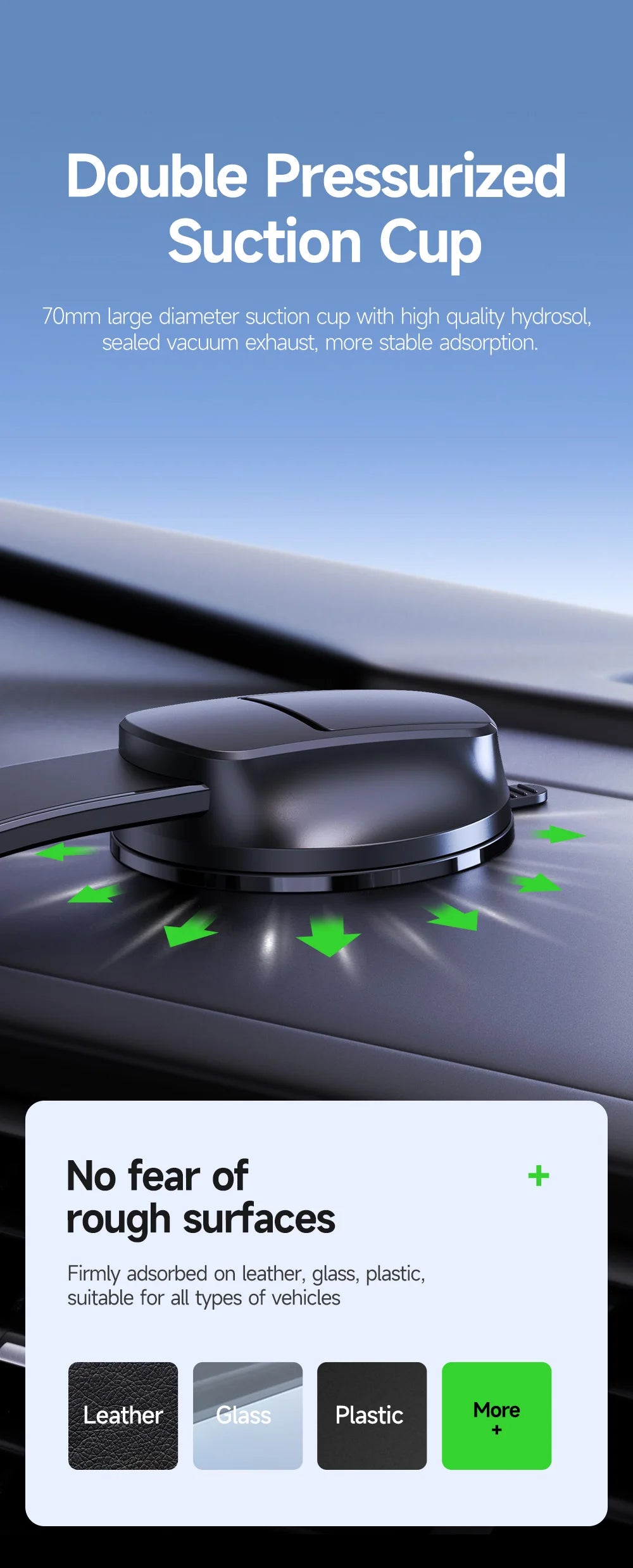 Magnetic Wireless Car Charger