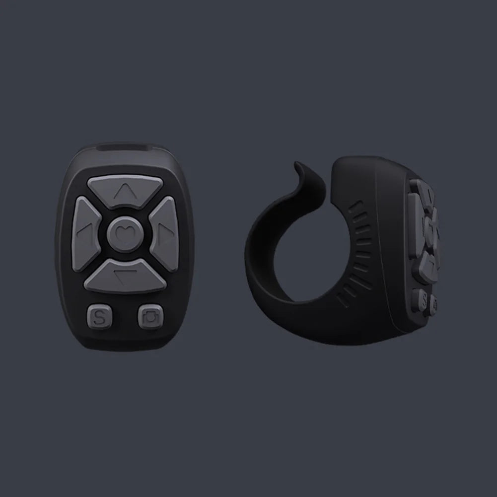 For TikTok Scrolling Ring 7 Keys Page Turner Scroller BT 5.0 Finger Remote Mobile Phone Video Remote for Android iOS iPhone iPad
