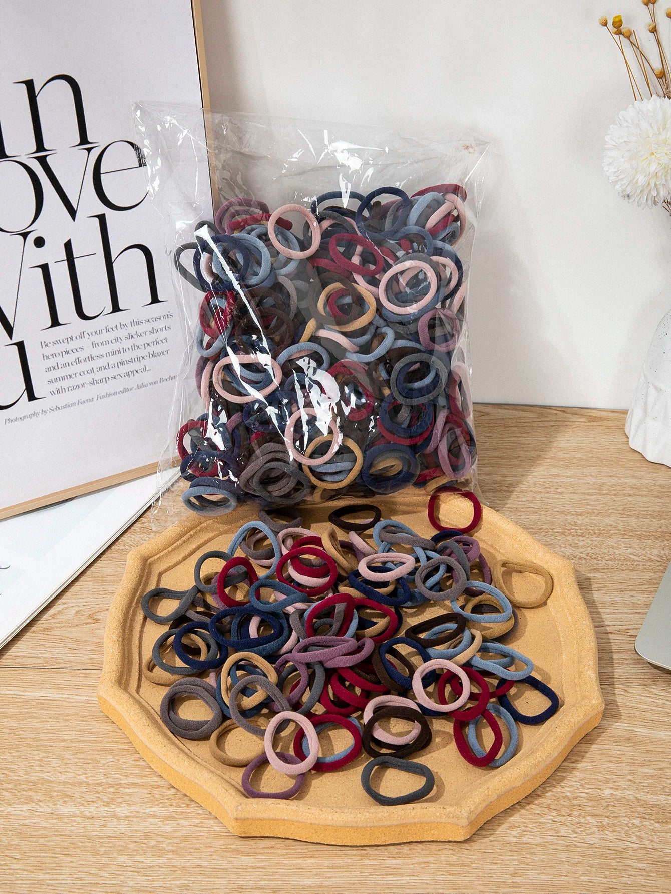Hair Bands for Women Girls Hairband High Elastic Rubber Band Hair Ties Ponytail Holder Scrunchies Accessorie