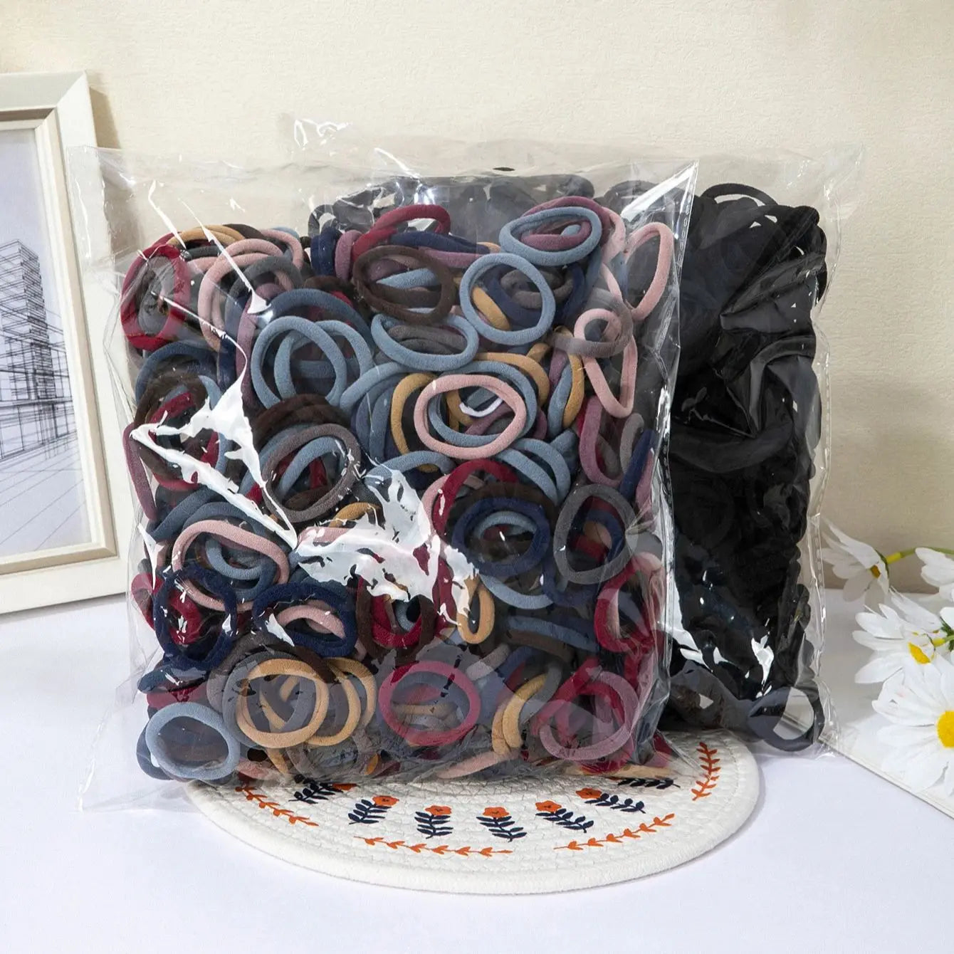 Hair Bands for Women Girls Hairband High Elastic Rubber Band Hair Ties Ponytail Holder Scrunchies Accessorie