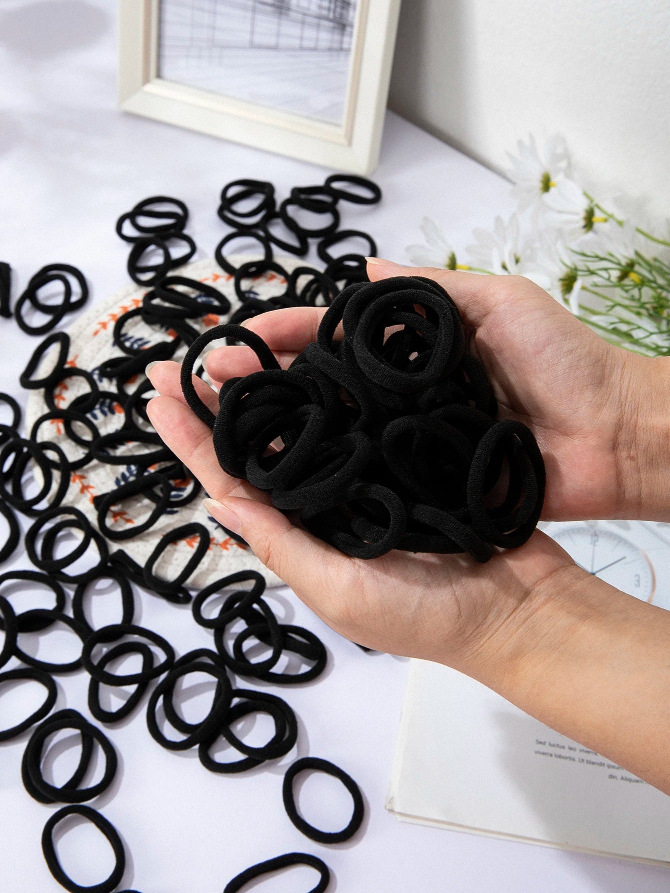 Hair Bands for Women Girls Hairband High Elastic Rubber Band Hair Ties Ponytail Holder Scrunchies Accessorie