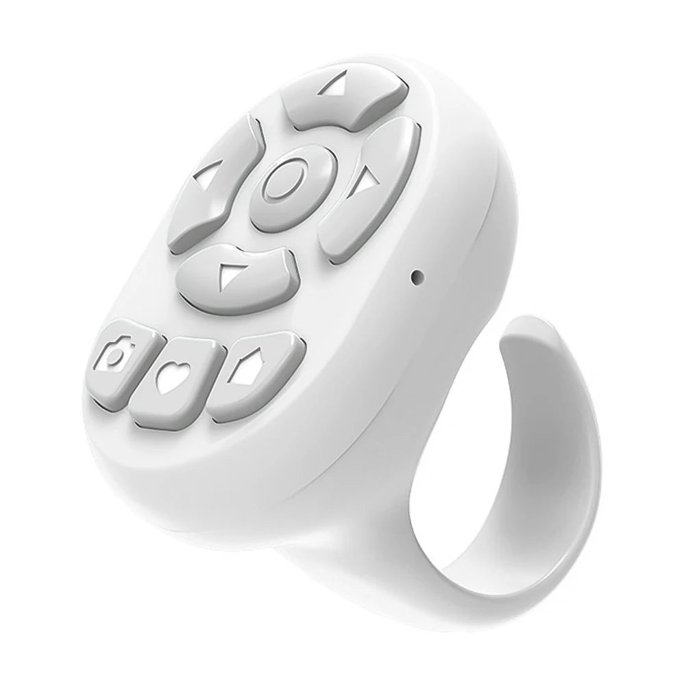 Bluetooth Remote Control Scrolling Ring E-book Page Turner for Tiktok Mobile Video Remote Control Selfie Stick Camera Controller