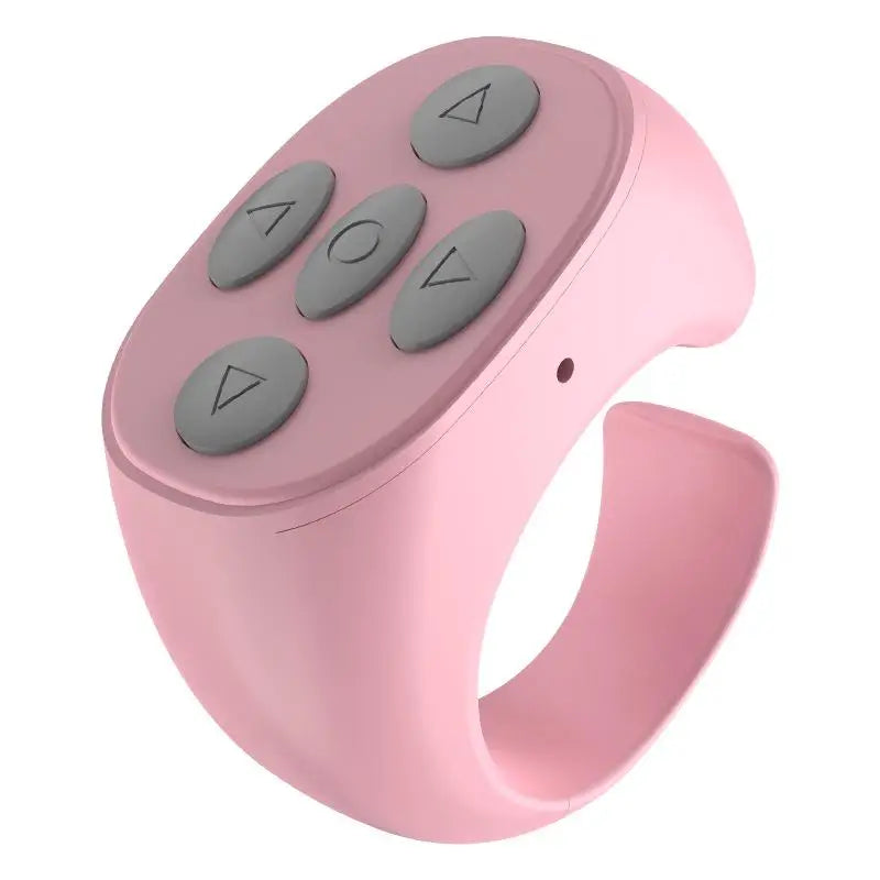 Scrolling Ring Wireless Finger Shutter Remote Control Page TurnerMobile Phone Controller Bluetoothcompatible For Home Travel Car