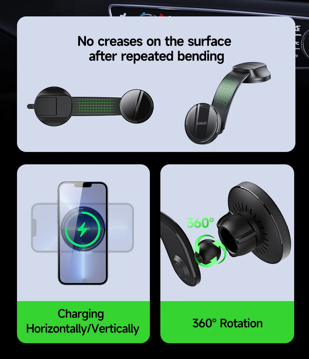 Magnetic Wireless Car Charger