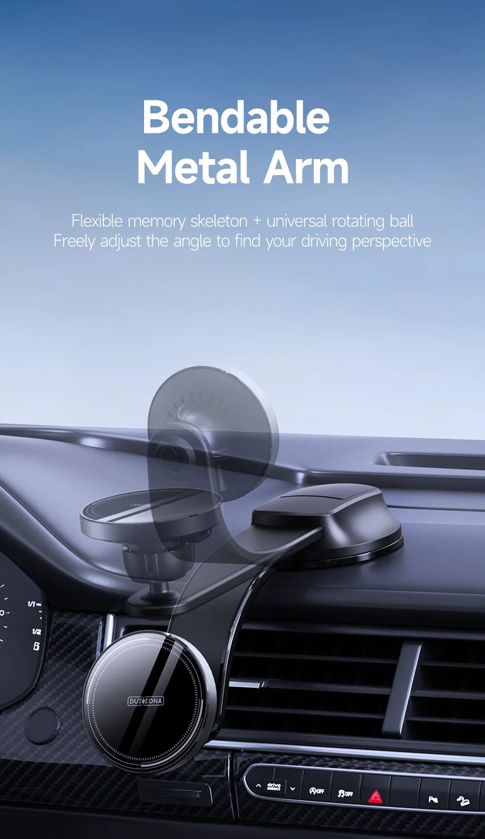 Magnetic Wireless Car Charger