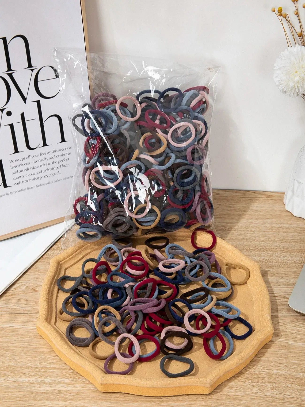Hair Bands for Women Girls Hairband High Elastic Rubber Band Hair Ties Ponytail Holder Scrunchies Accessorie