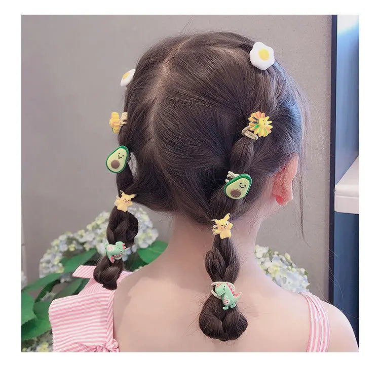 Hair Accessories Girls Band Ties Scrunchies Elastique Cheveux Fille Colets Para Cabello Bows Cintillos Trabas Pelo Mujer Kids