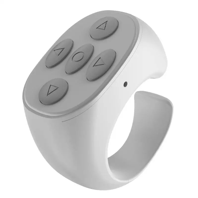 Scrolling Ring Wireless Finger Shutter Remote Control Page TurnerMobile Phone Controller Bluetoothcompatible For Home Travel Car