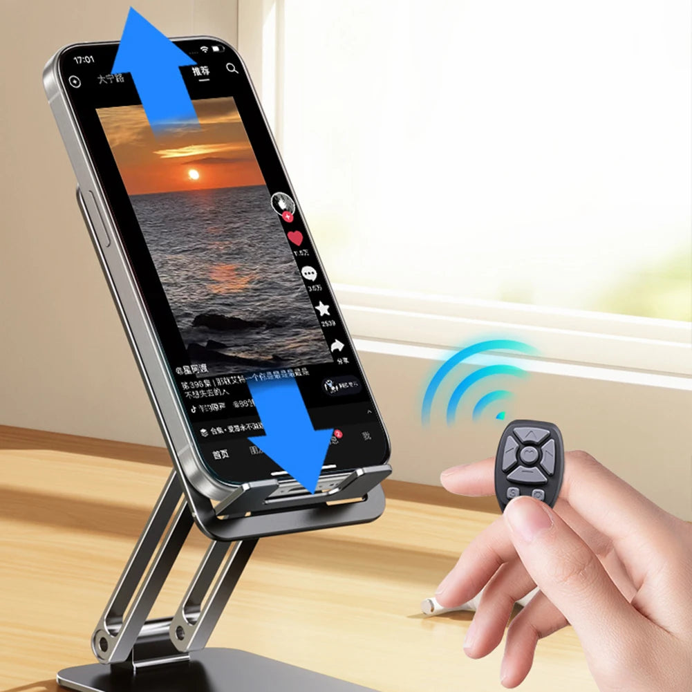 For TikTok Scrolling Ring 7 Keys Page Turner Scroller BT 5.0 Finger Remote Mobile Phone Video Remote for Android iOS iPhone iPad