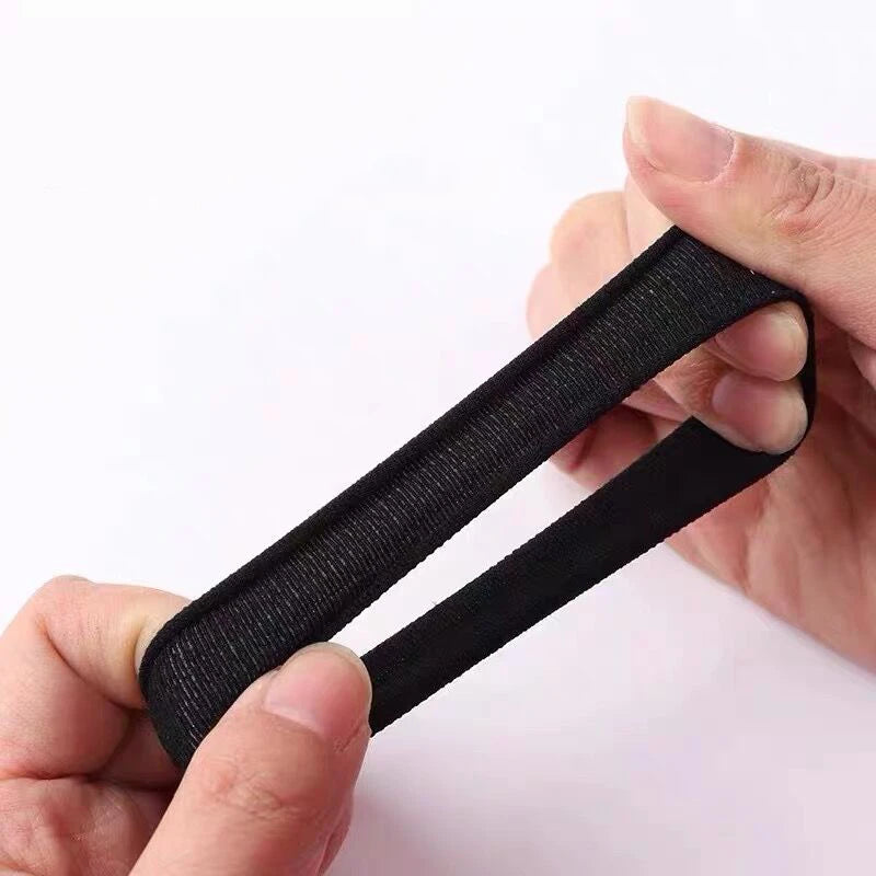 10/100pcs Black Basic Hair Bands Women Girls Simple High Elastic Rubber Ropes Scrunchies Headband Ties Ponytail Holders 2-5cm