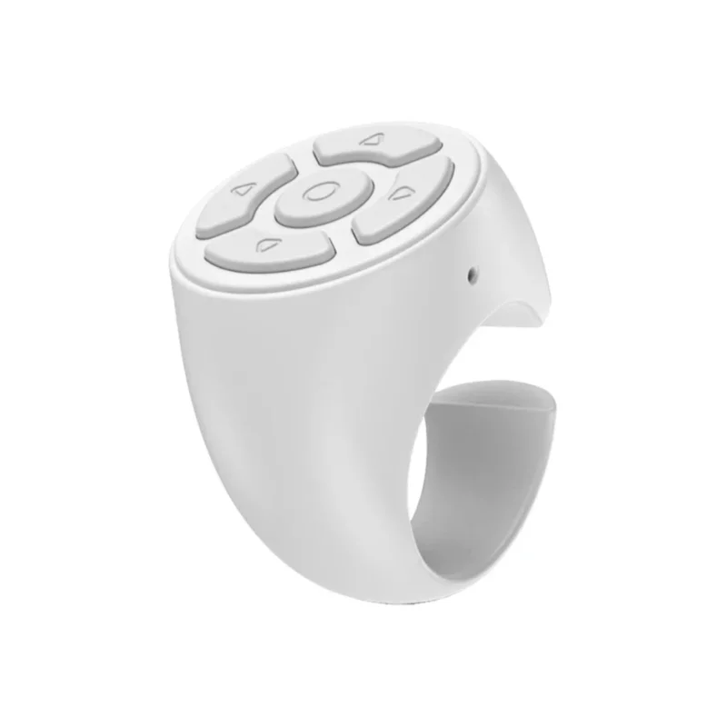 Scrolling Ring Wireless Finger Shutter Remote Control Page TurnerMobile Phone Controller Bluetoothcompatible For Home Travel Car