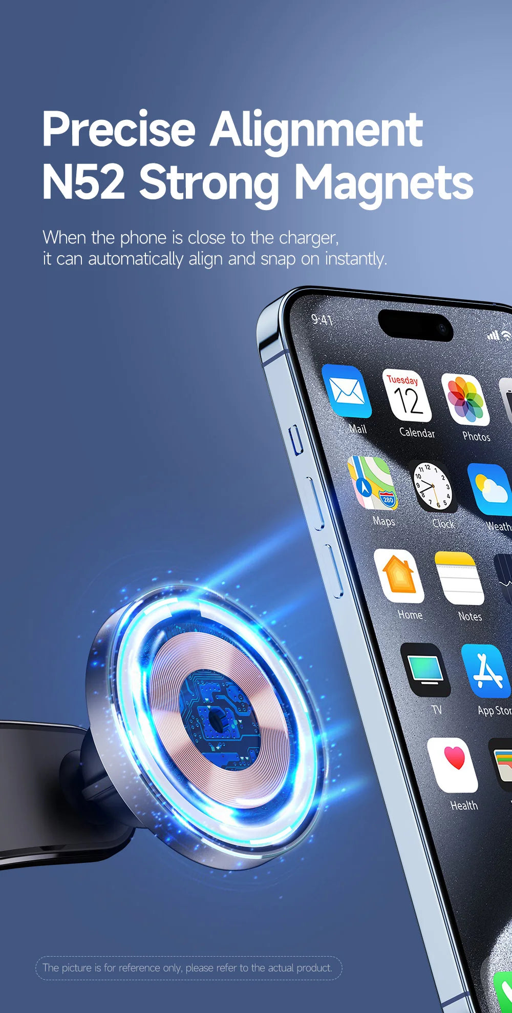 Magnetic Wireless Car Charger